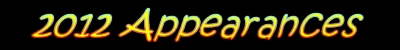 2012 Appearances